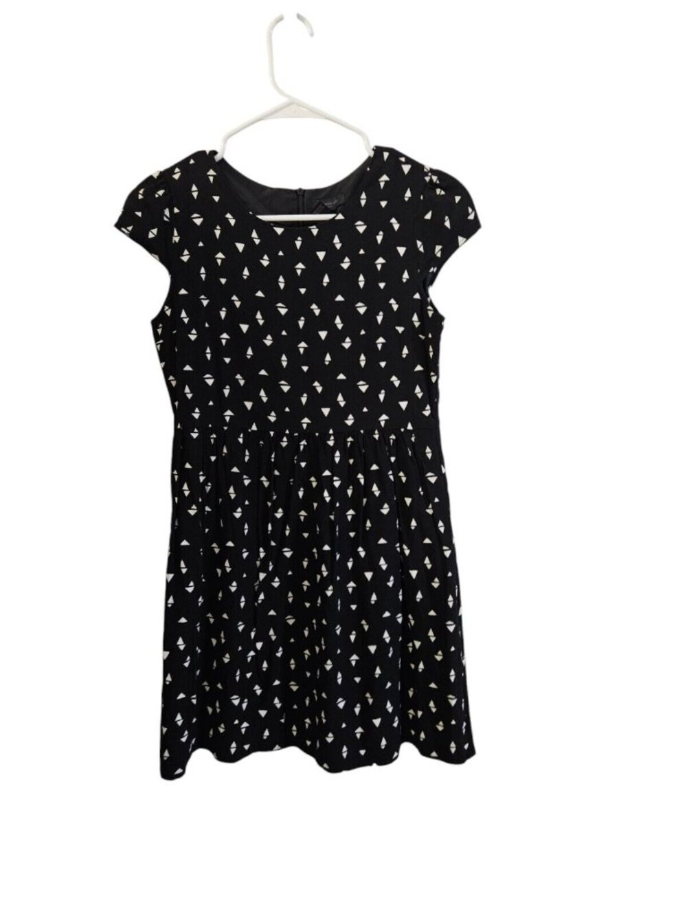 FOREVER 21 GIRL YOUNG LADY Casual Summer DRESS Black White  Size L-XL 13-14